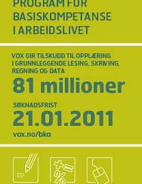 Viktige datoer Søknadsfrist 21. januar 2011 Vedtak 10.