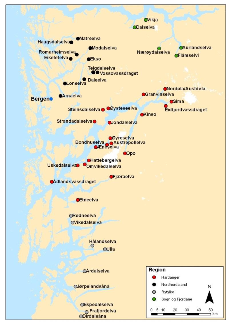 Verdien av gytefisktellinger Svært viktig målepunkt for vurdering av