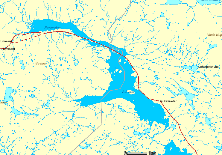 3. Metodikk 3.1. Garnfiske Det ble fisket med modifisert Jensen serie bunngarn (25 x 1,5 meter). Garna ble satt enkeltvis fra land og rett ut. Garna fisket fra kveld til påfølgende morgen.