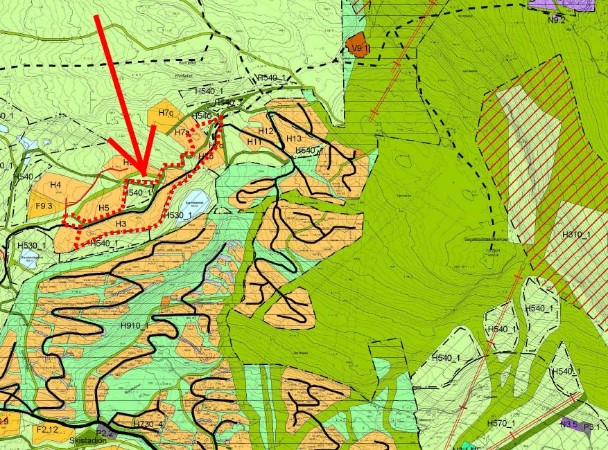 1. Innledning Areal + AS har på oppdrag fra Kvitfjelltoppen AS utarbeidet forslag til reguleringsplan for Kvitfjelltoppen H3. Oppstart av planarbeid ble kunngjort i GD den 25.10.