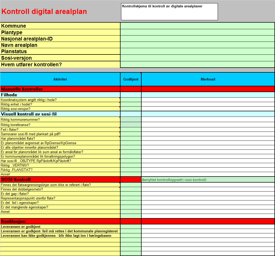 Kontrollrapport - eks.