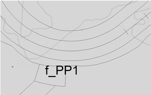 Breddeutvidelse (2) Breddeutvidelse kan beregnet automatisk med funksjonen vegmodell i Novapoint Veg Utvidet Funksjonen henter dataene for breddeutvidelse i kurvene fra tabellene i håndbok 017