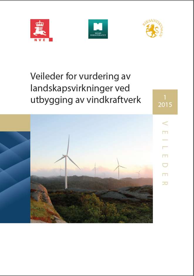 Vindkraftveileder utprøvd i seks prosjekt Revidert og forenkla Publisert