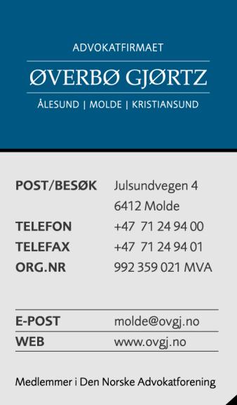 N O T A T Til: Fra: Bodø kommune Advokatfirmaet Øverbø Gjørtz DA v/partner/advokat Finn Lervik Vår ref.: Deres ref.: Ansvarlig advokat: Molde, 25622/209935/hit Finn Lervik 9.