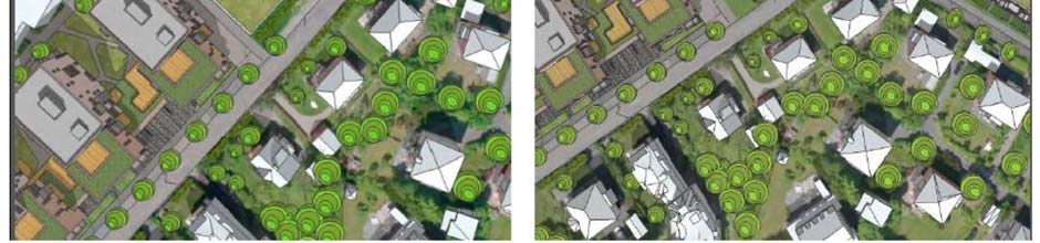 Endringen i sykehjemmets utforming fører til en endring i hvor nær bygget kommer naturtypelokalitet 1122.