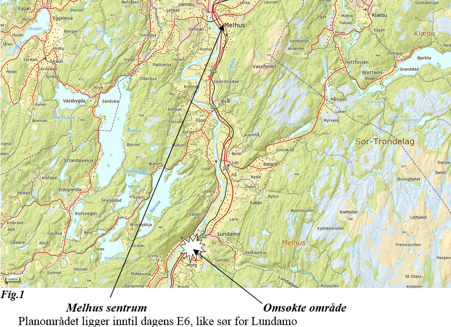 1 Bakgrunn for planarbeidet Norconsult Solem Arkitektur er engasjert av Oddvar Langørgen til å avklare reguleringsforhold knyttet til arealtiltak på gnr. 210/211, bnr. 7 i Melhus kommune.