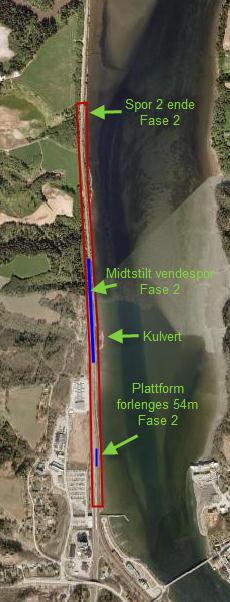 Eidsvoll vending Prosjektleder: Tilsettes i desember 2011 Styringsramme: 200 millioner kroner Tiltak Forlengelse av spor 3 og flytting av vekselområde