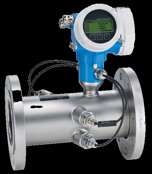 Prosonic Flow B 200 Biogass mengdemåler Anbefalt teknologi for våt biogass. Ultralyd måler med temp.