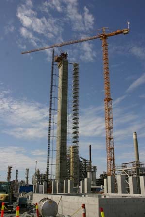 Synlige aktiviteter i år Alstom betongtårn (30 m) Sjøvannsinntak installert