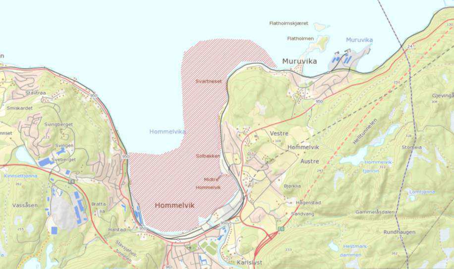 8 MILJØGIFTER I BLÅSKJELL FRA HOMMELVIKBUKTA 2 Bakgrunn COWI AS har på oppdrag fra Jernbaneverket (JBV) og Malvik kommune (MK), gjennomført en ny undersøkelse av utvalgte miljøgifter i blåskjell, fra