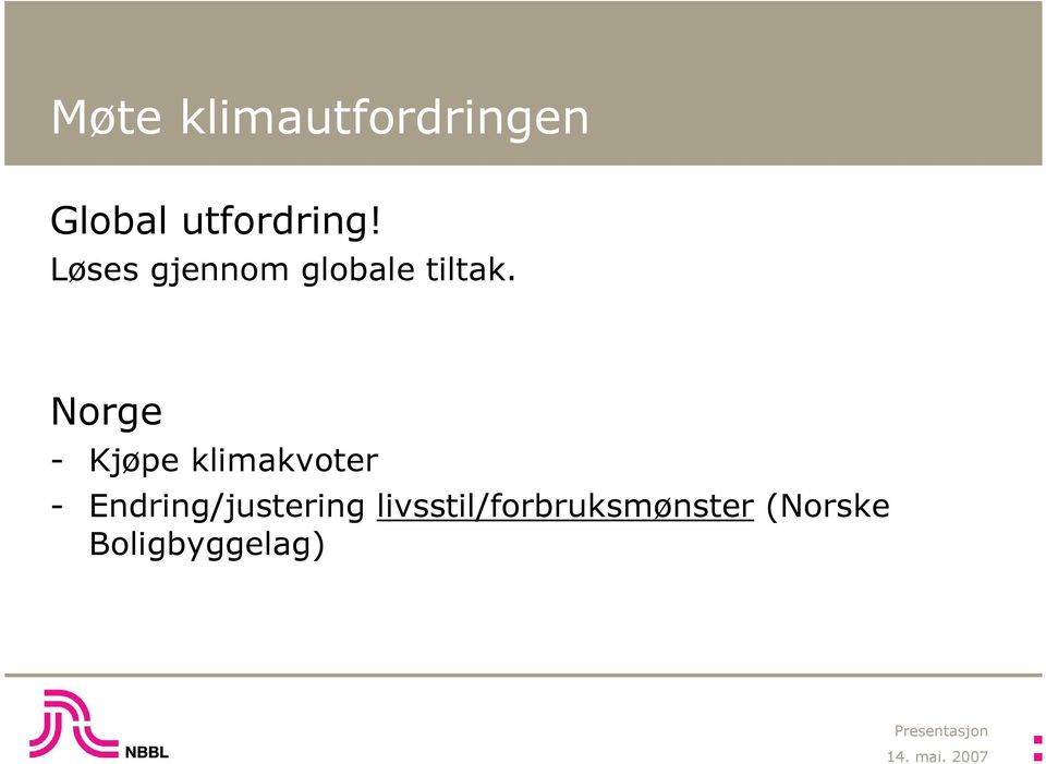 Norge - Kjøpe klimakvoter -
