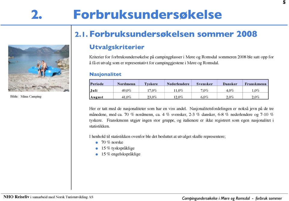 campinggjestene i Møre og Romsdal.