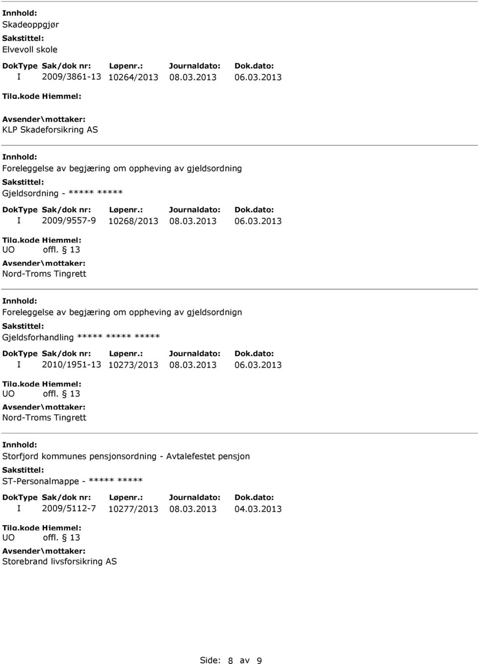 10268/2013 Nord-Troms Tingrett 06.03.