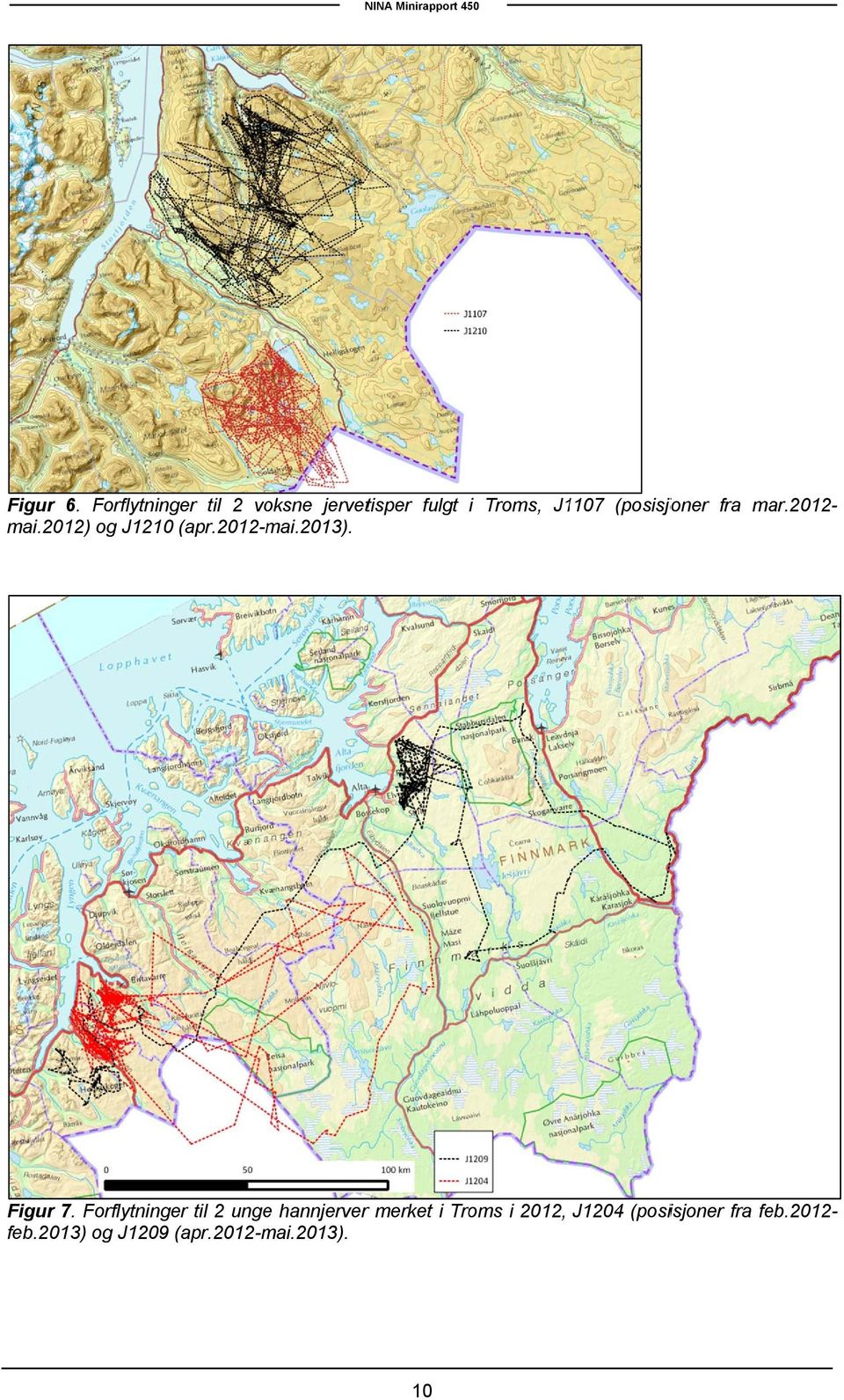 i Troms, J1107 (posisjoner fra mar.2012- Figur 7.