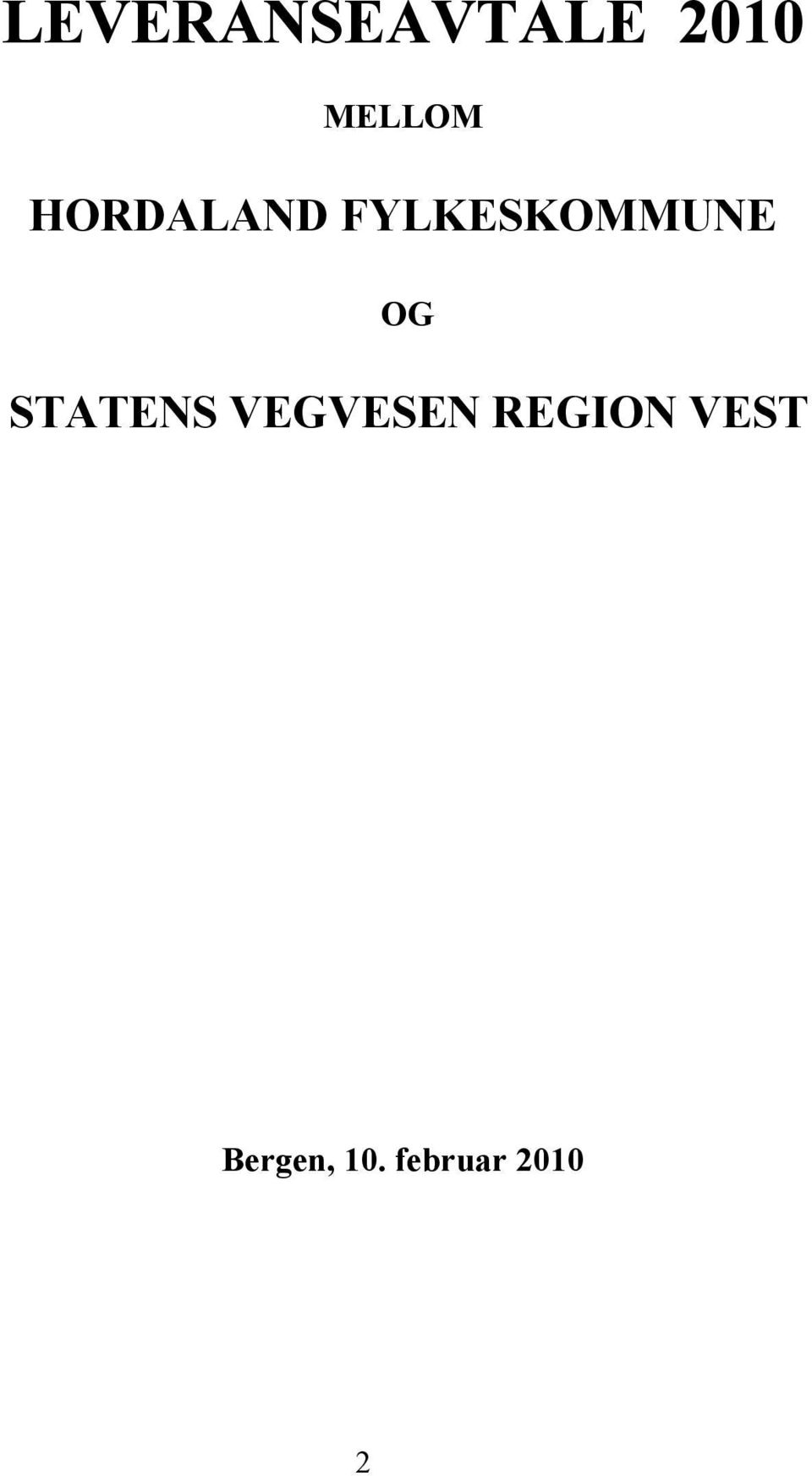 STATENS VEGVESEN REGION