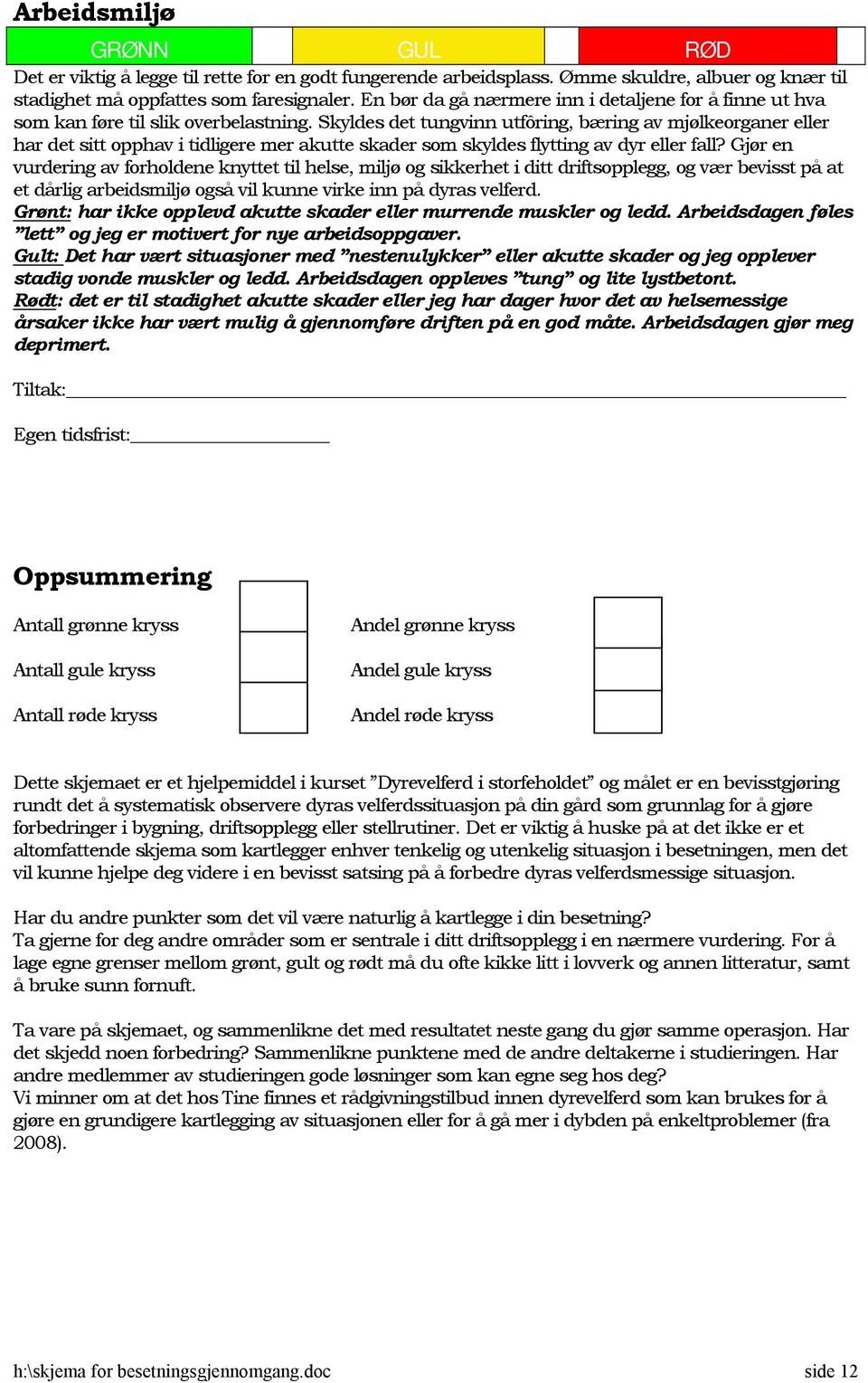 Skyldes det tungvinn utfôring, bæring av mjølkeorganer eller har det sitt opphav i tidligere mer akutte skader som skyldes flytting av dyr eller fall?