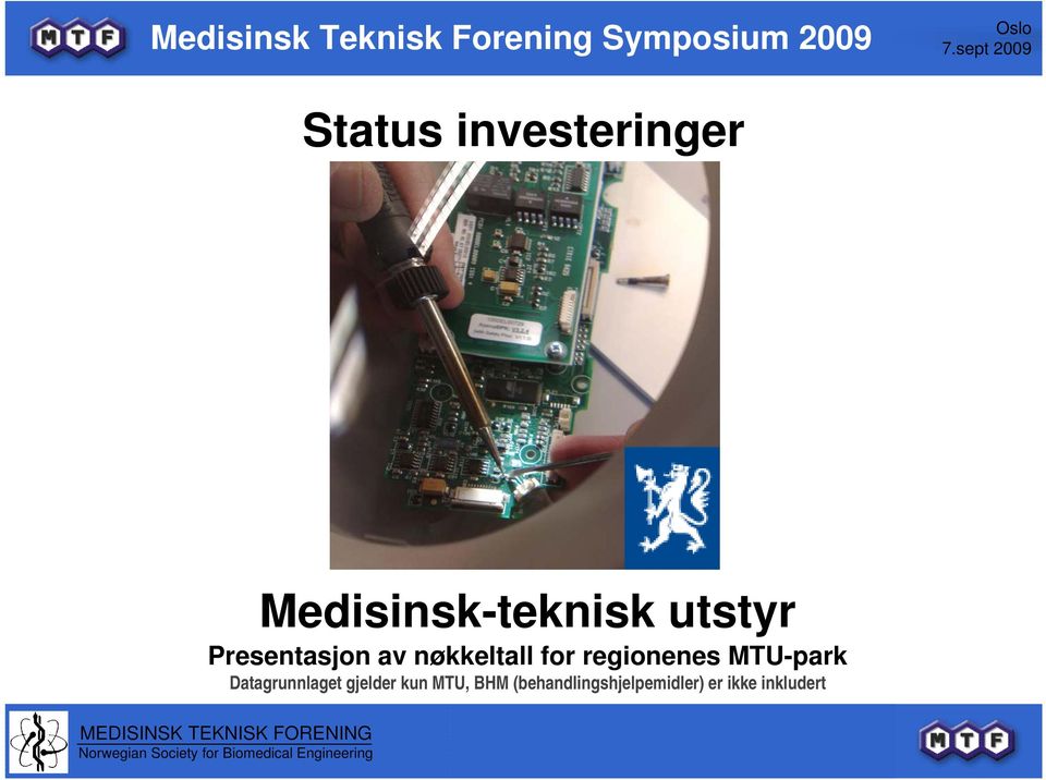 regionenes MTU-park Datagrunnlaget gjelder