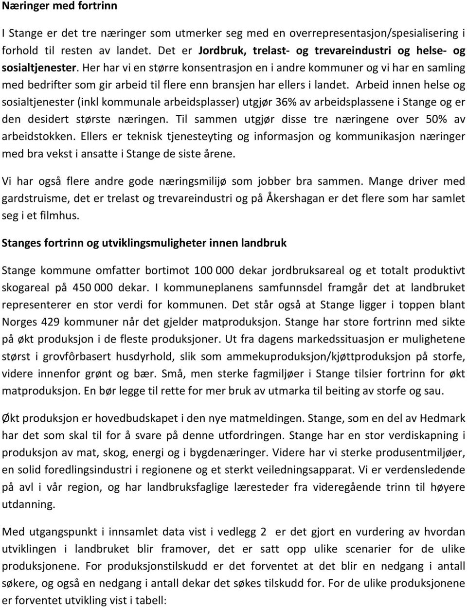 Her har vi en større konsentrasjon en i andre kommuner og vi har en samling med bedrifter som gir arbeid til flere enn bransjen har ellers i landet.