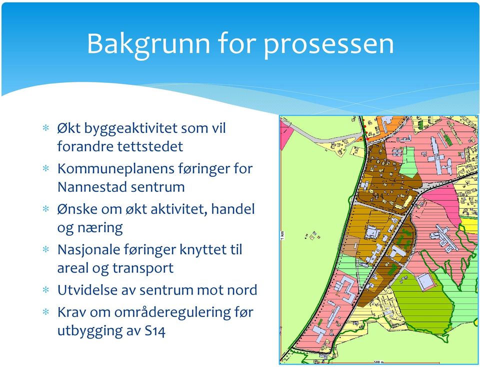 handel og næring Nasjonale føringer knyttet til areal og transport