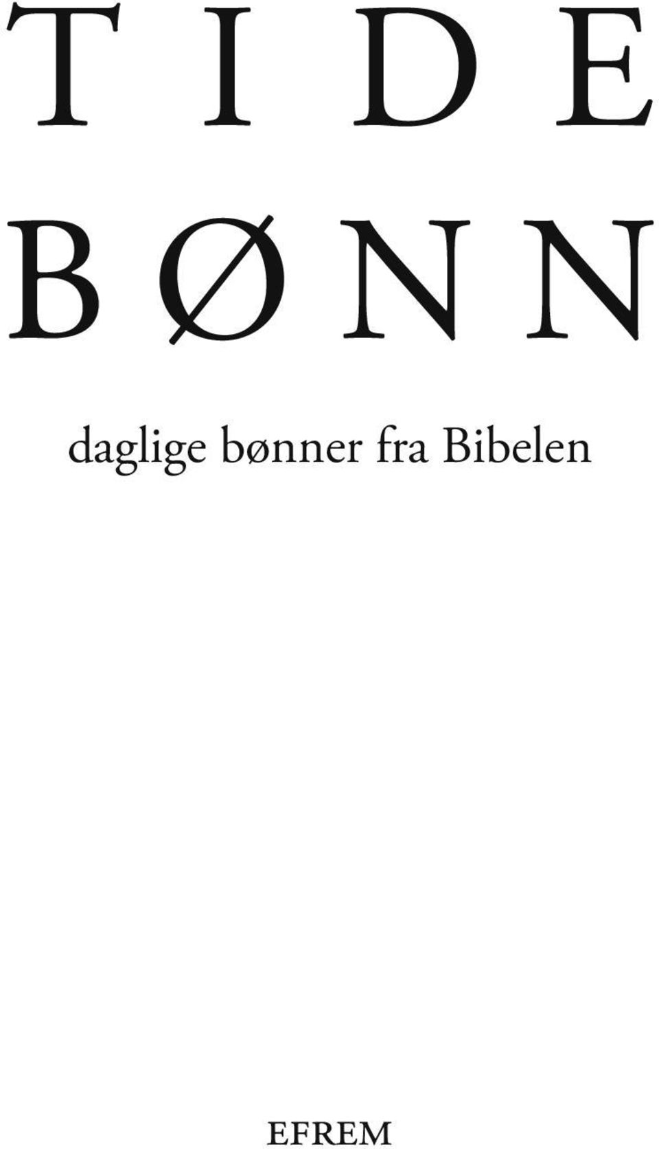 bønner fra