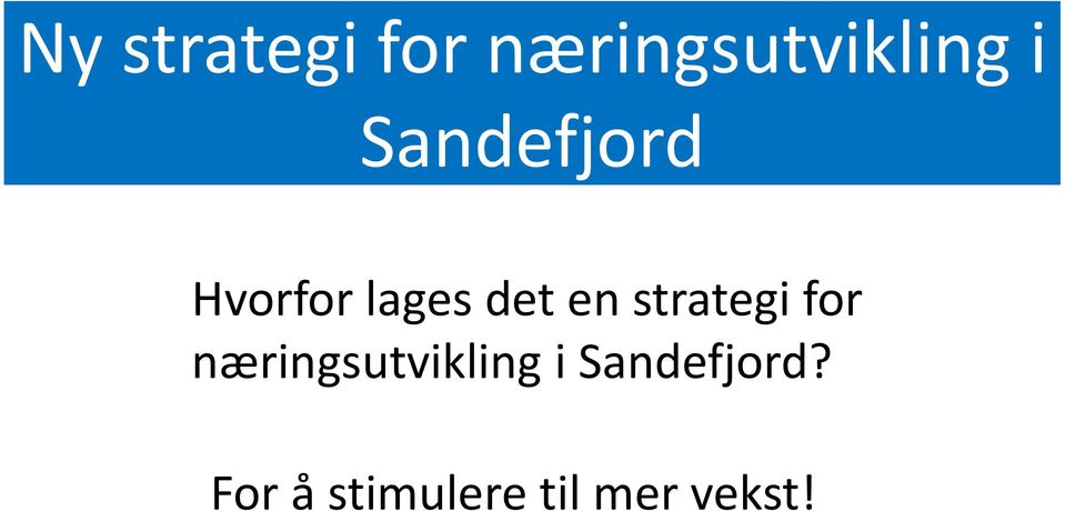 strategi for næringsutvikling i