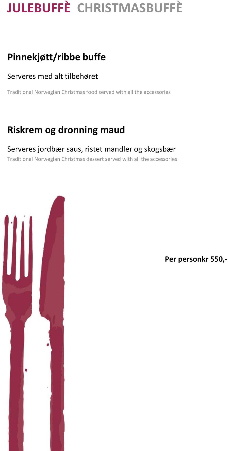 og dronning maud Serveres jordbær saus, ristet mandler og skogsbær