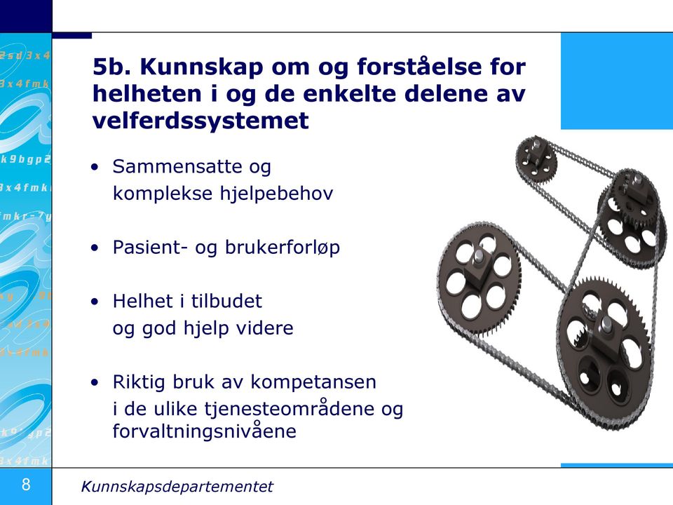 brukerforløp Helhet i tilbudet og god hjelp videre Riktig bruk av