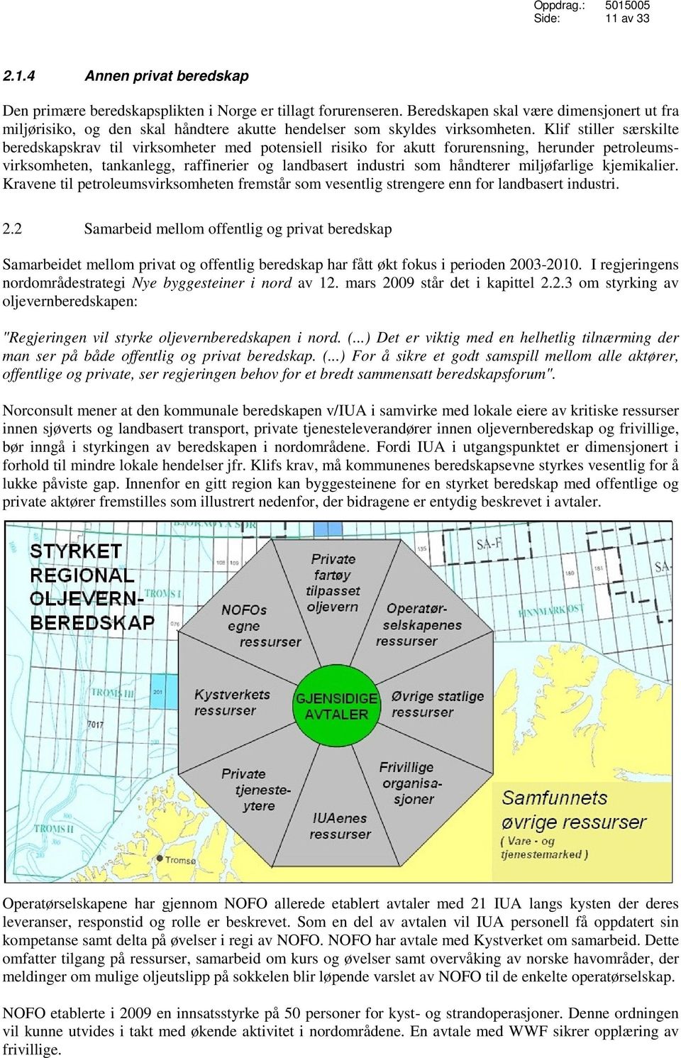 Klif stiller særskilte beredskapskrav til virksomheter med potensiell risiko for akutt forurensning, herunder petroleumsvirksomheten, tankanlegg, raffinerier og landbasert industri som håndterer