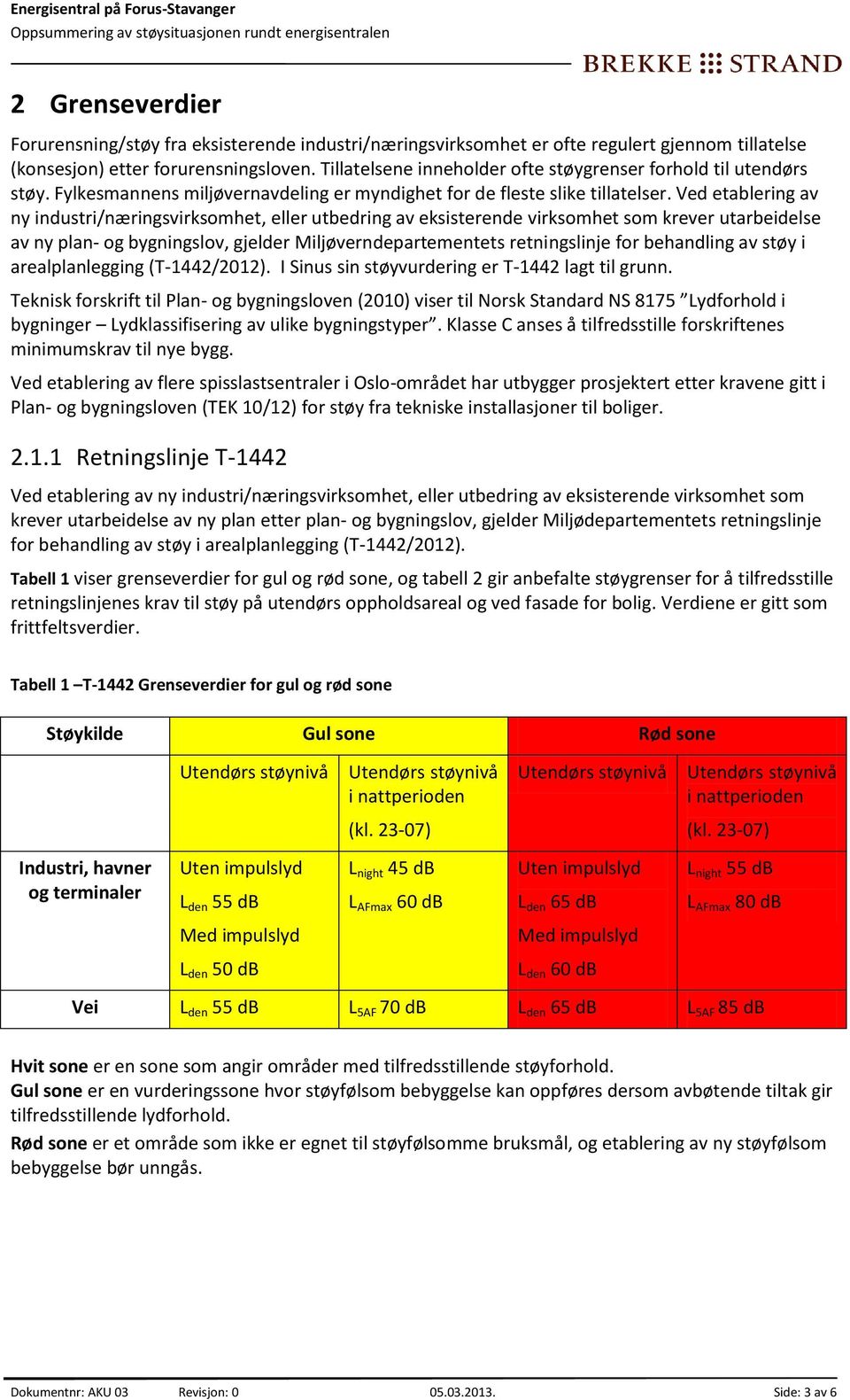 Ved etablering av ny industri/næringsvirksomhet, eller utbedring av eksisterende virksomhet som krever utarbeidelse av ny plan- og bygningslov, gjelder Miljøverndepartementets retningslinje for