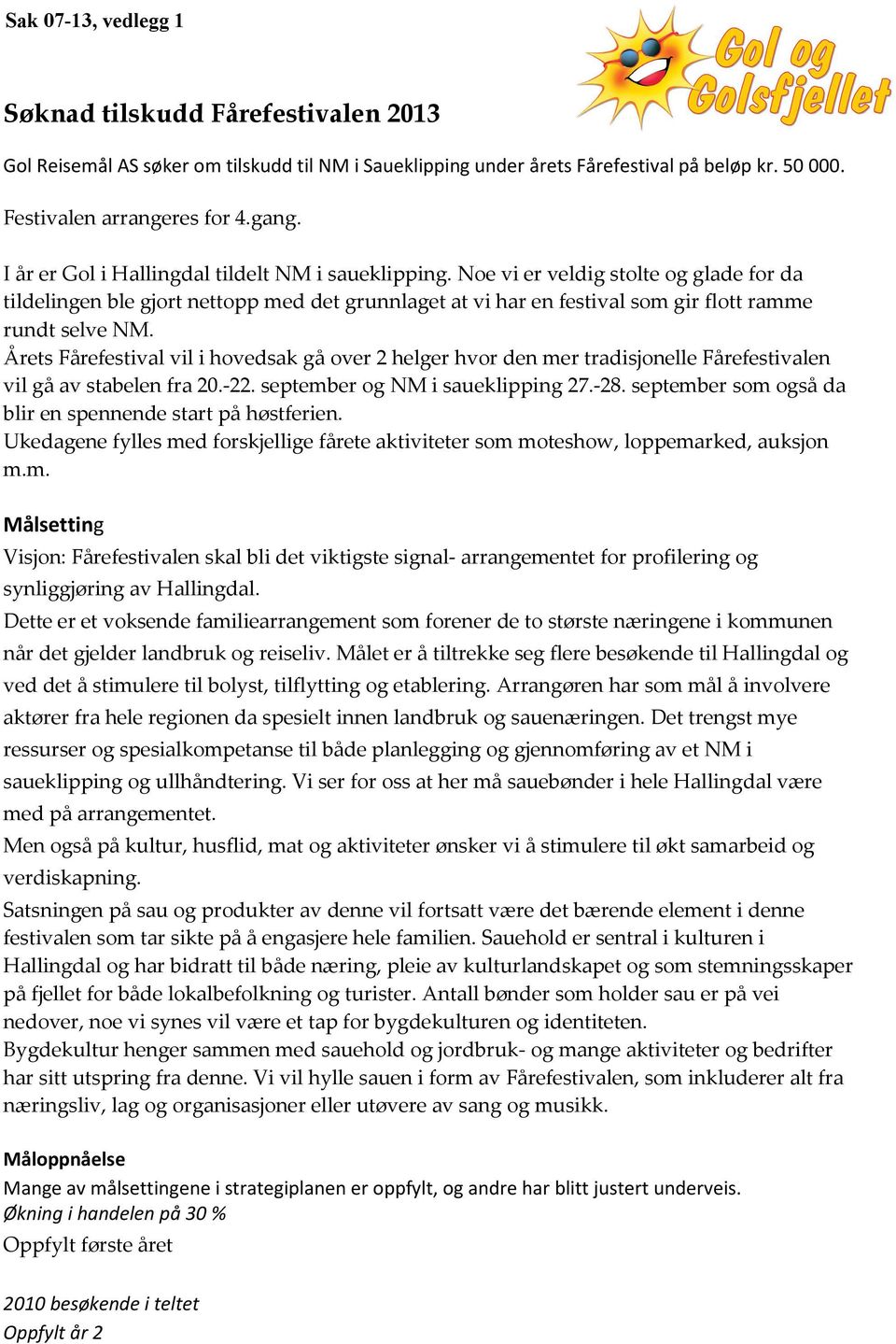 Årets Fårefestival vil i hovedsak gå over 2 helger hvor den mer tradisjonelle Fårefestivalen vil gå av stabelen fra 20.-22. september og NM i saueklipping 27.-28.