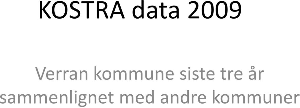 tre år