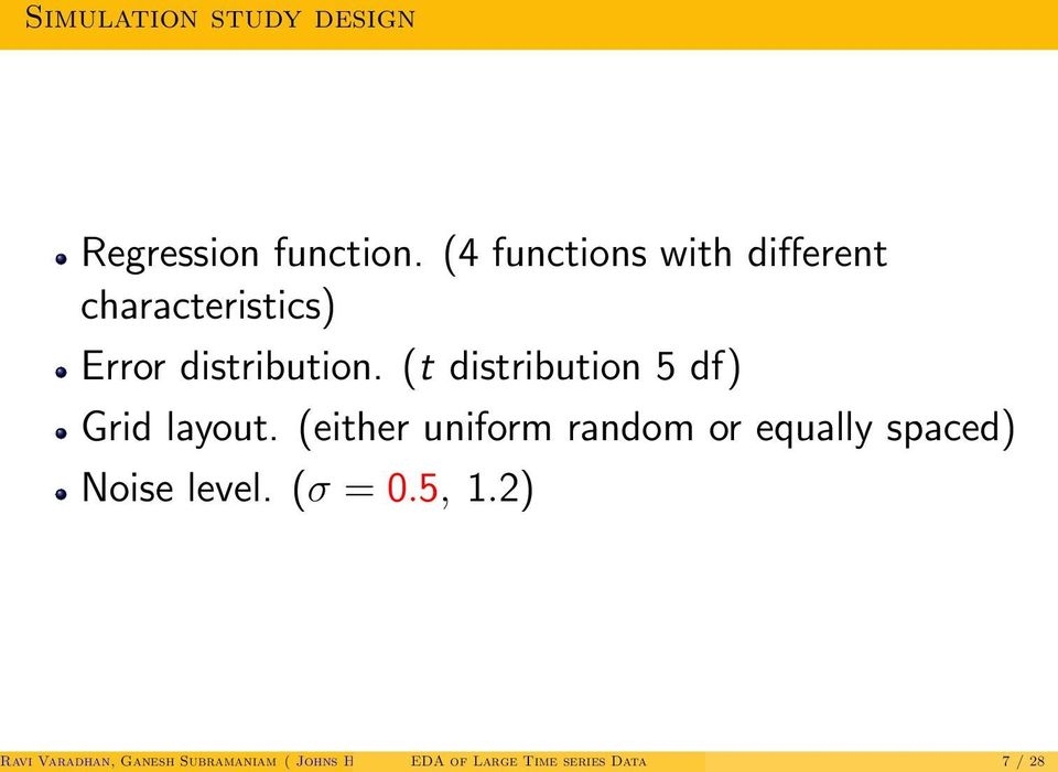 (t distribution 5 df) Grid layout.