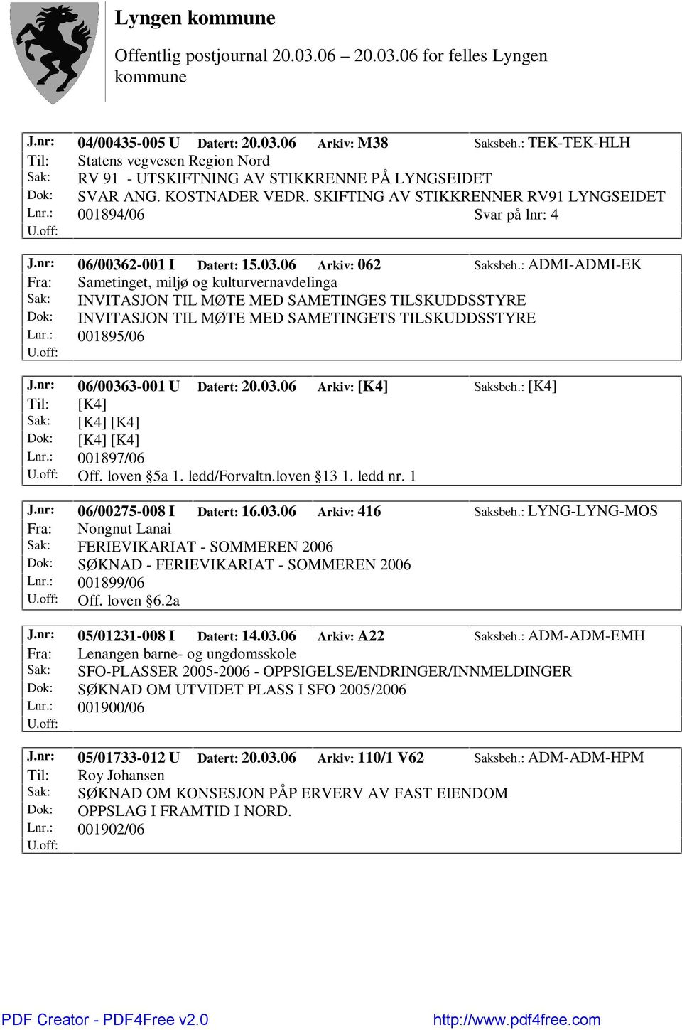 : ADMI-ADMI-EK Fra: Sametinget, miljø og kulturvernavdelinga Sak: INVITASJON TIL MØTE MED SAMETINGES TILSKUDDSSTYRE Dok: INVITASJON TIL MØTE MED SAMETINGETS TILSKUDDSSTYRE Lnr.: 001895/06 J.