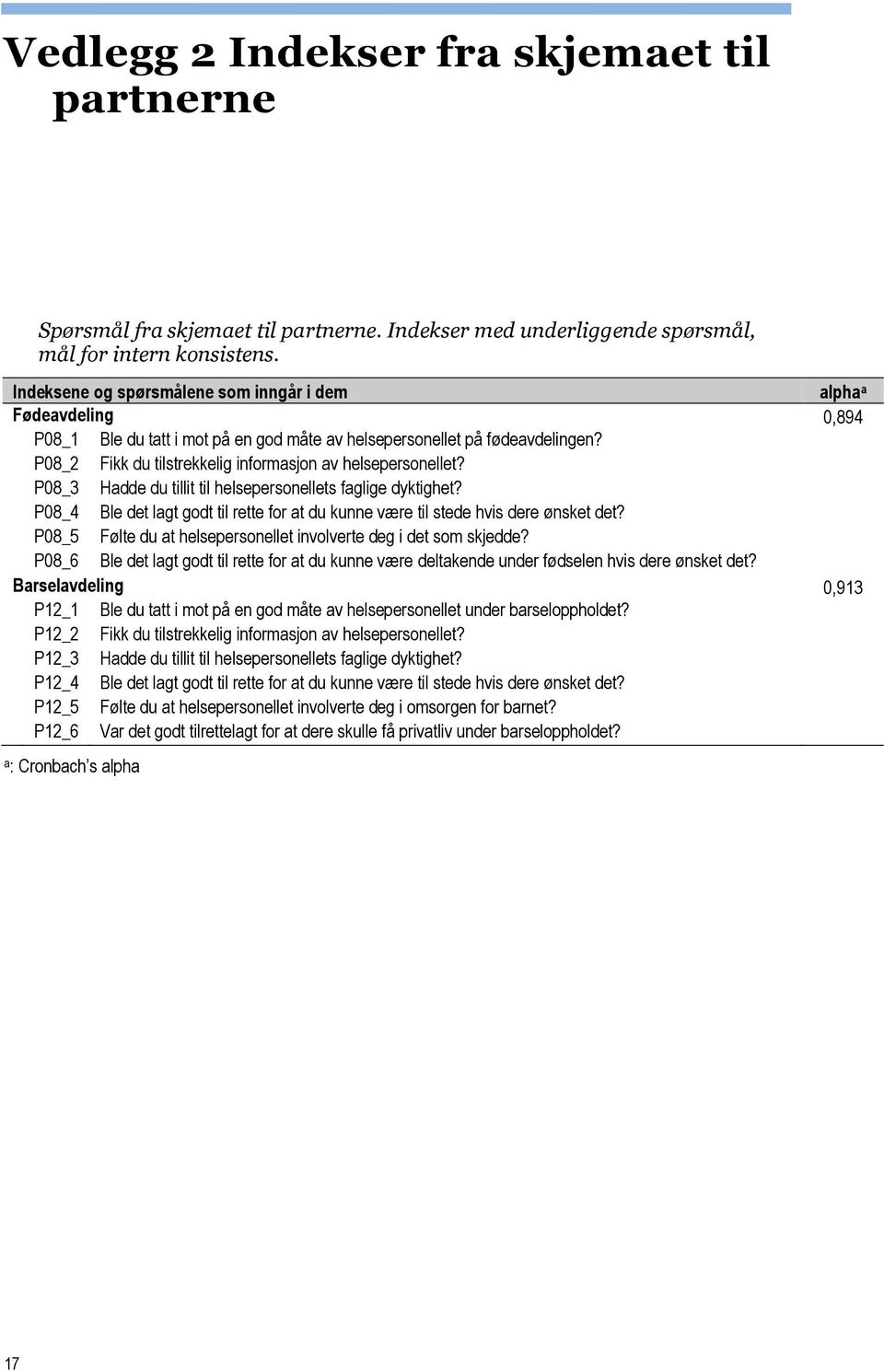 P08_2 Fikk du tilstrekkelig informasjon av helsepersonellet? P08_3 Hadde du tillit til helsepersonellets faglige dyktighet?