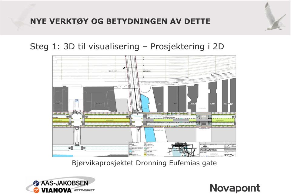 Prosjektering i 2D