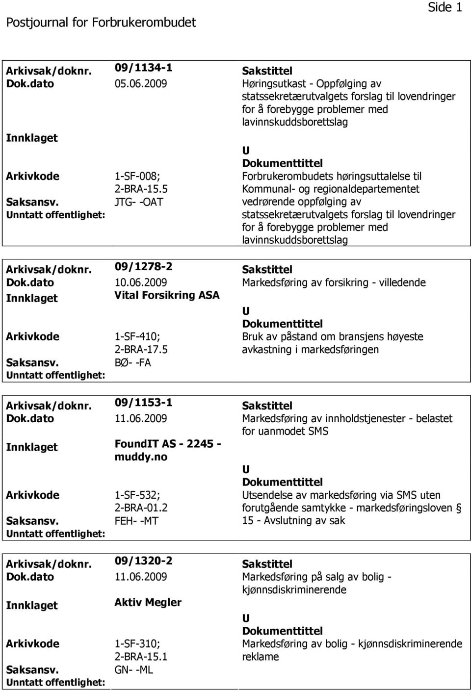 5 JTG- -OAT Forbrukerombudets høringsuttalelse til Kommunal- og regionaldepartementet vedrørende oppfølging av statssekretærutvalgets forslag til lovendringer for å forebygge problemer med