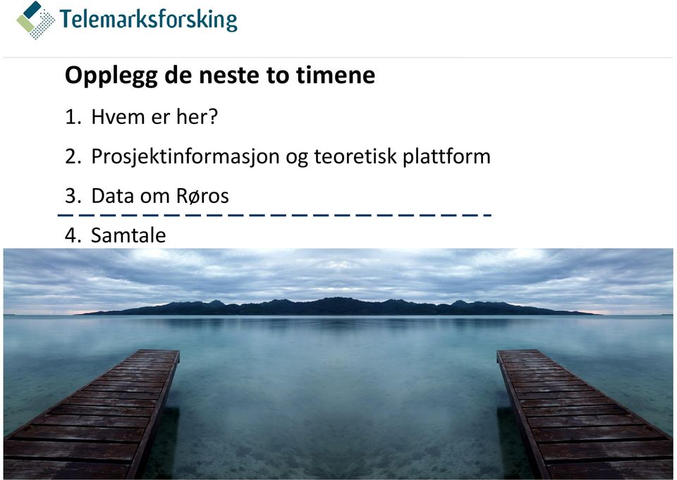 Prosjektinformasjon og