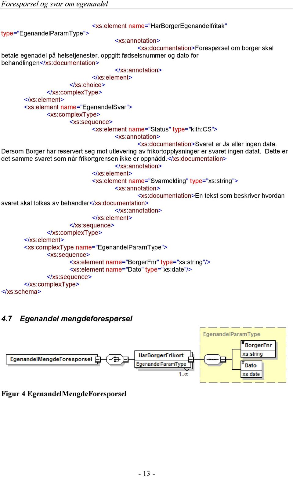 <xs:annotation> <xs:documentation>svaret er Ja eller ingen data. Dersom Borger har reservert seg mot utlevering av frikortopplysninger er svaret ingen datat.