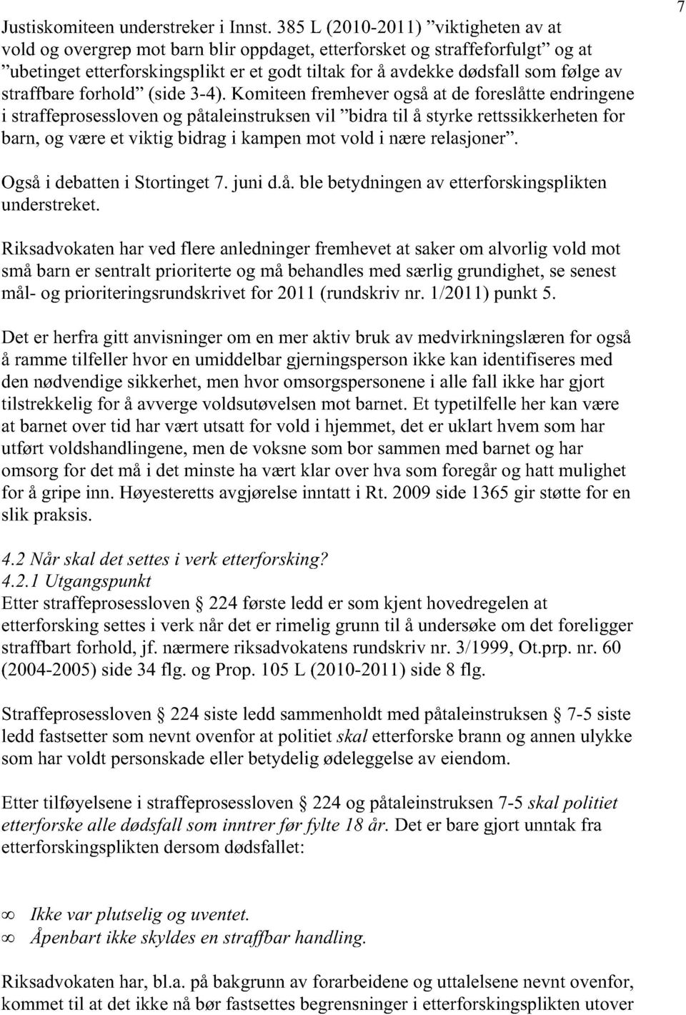 av straffbare forhold" (side 3-4).