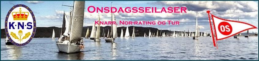 KNS og OS Onsdagsseilaser for Tur og havseilere (NOR-rating uten spinnaker) Onsdagsseilasen erstatter KNS tradisjonelle turseilercup, men forsøker å ta opp i seg det beste fra den.