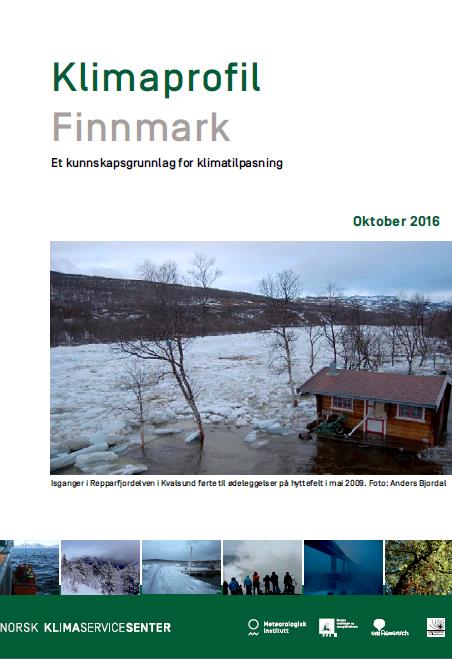 Klimaprofil for Finnmark Forventede