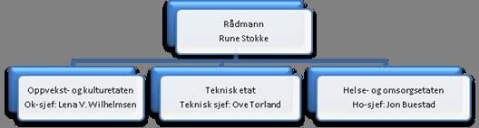 6 Tverrsektorielle tema Den overordnede administrative organiseringen av Lindesnes kommune er slik: I dette kapitlet vil vi trekke fram noen tverrsektorielle tema.