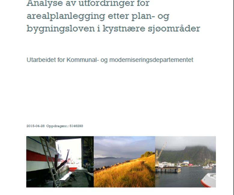 KVA ER REGIONALPLAN SJØAREAL HAVBRUK - 5 Dokumentasjon på at det er trong for planlegging av sjøareala om kommunane ynskjer å leggje til rette for havbruksnæringa og