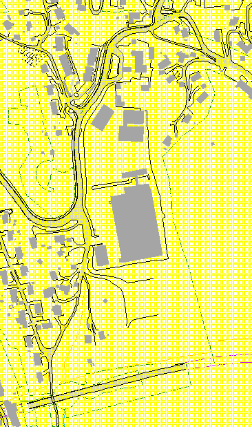 4.20 Støy (sone, type skjerming) Planområdet er støyberørt. Det gjelder gul sone for veistøy og flystøy, samt rød sone for veistøy på en mindre del av planområdet.