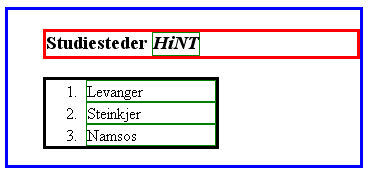 Grunnleggende om boksmodellen (1) Alle HTML-elementer genererer en boks, som kan brukes til å sette marger og kanter, og til å posisjonere innholdet.