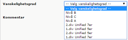 4.3.8 Valg av vanskelighetsgrad (gjelder kun 8-12 år) For å oppnå mer jevnbyrdighet i barnefotballen har OFK innført nivådelt påmelding til seriespillet.