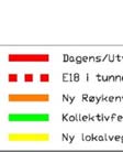 Gode kollektivløsninger på lokalvegene inn mot Asker stasjon s innenfor planområdet Tiltak for biltrafikken: Tunnel syd for Asker sentrum, s lengde ca 8000