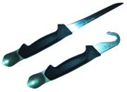 Mora sportskniv 2000 / Sports knife Rustfritt blad av profilslipt krom manganstål. Ny herdemetode gjør kniven ekstra skarp og lettere å slipe. Kniven har guihåndtak som gir godt og sikkert grep.