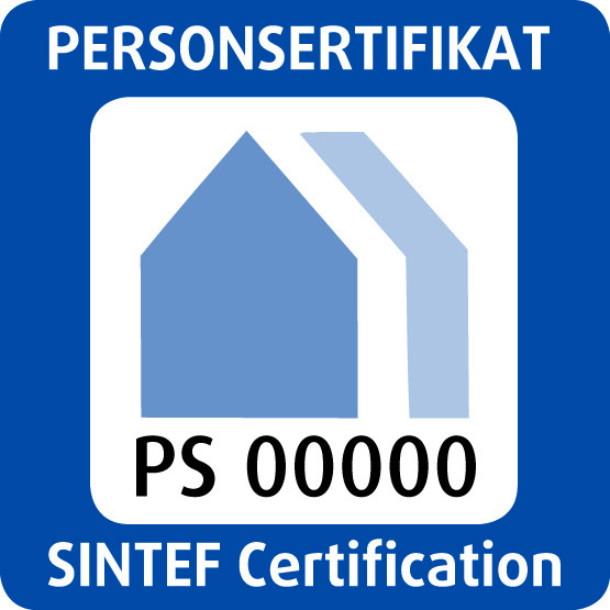 SINTEF Certification tilbyr personsertifisering Sertifiseringsordningen følger retningslinjene i NS-EN ISO/IEC