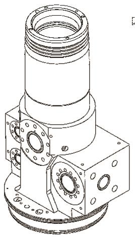 Figur 3 Eksempel på 3D tegning for illustrativ formål 4.